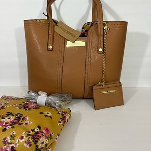 NWT STEVE MADDEN TOTE & CROSSBODY BAG WITH CARDHOLDER